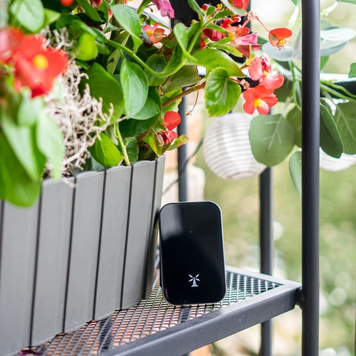 Meteostacija RCC, DCF – elektroniska, bezvadu, ar apgaismotu sensoru, melna - 14