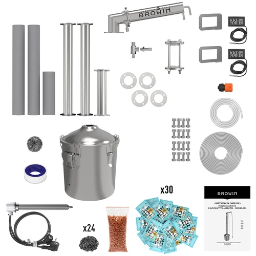 Modulārais destilators Convex 30 L elektriskais - Aabratek - 4