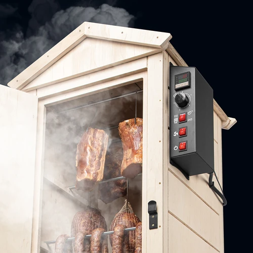 Moduļu komplekts ar digitālo termostatu - dragON 2,7 kW, dārza kūpinātavām - 7