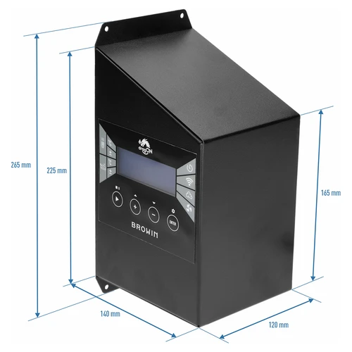 Moduļu komplekts ar Wi‑Fi kontrolieri - dragON IQ 2,7 kW, dārza kūpinātavām - 4