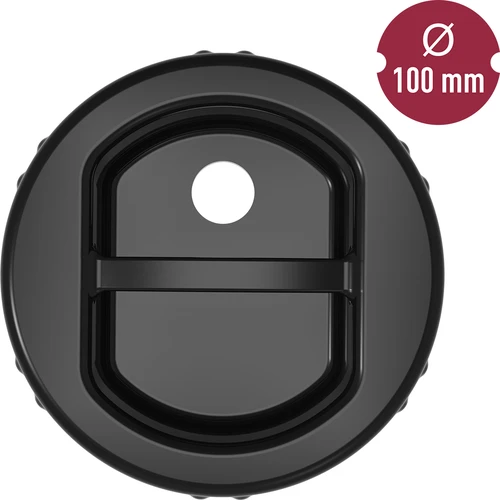 Neplīstoša 5L burka ar krāniņu un divpusēju koka statīvu - 8