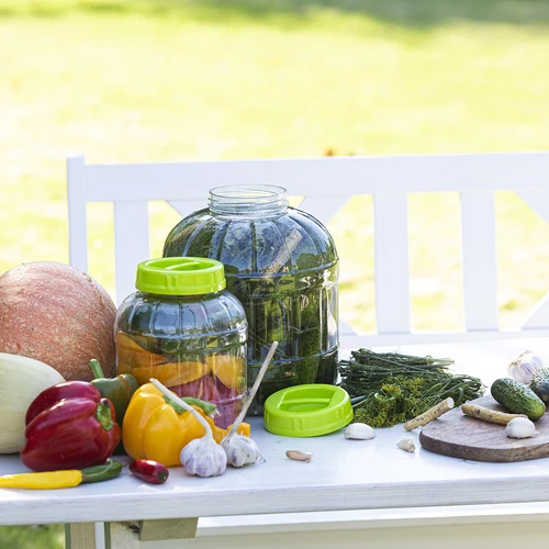 Neplīstoša, daudzfunkcionāla burka, 8 l - 6