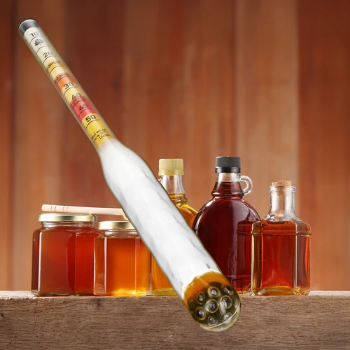 Neplīstošs areometrs midum ar mērcilindru, mērījumu diapazons 10–50°Blg - 8