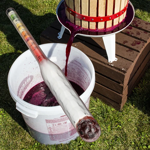 Neplīstošs cukurmērs ar mēģeni, mērījumu diapazons: -5–35°Blg - 7