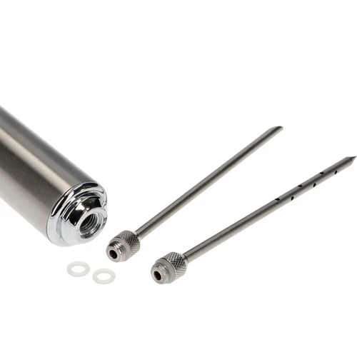 Nerūsējošā tērauda marinādes šļirce 60 ml + 2 adatas - 4