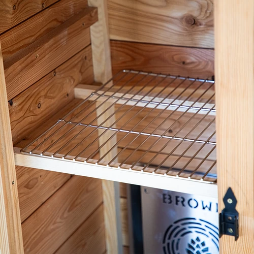 Nerūsējošā tērauda režģis koka/fanera kūpinātavai dragON 330339, 330341, 330340, 330360 - 5