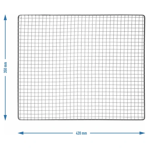 Nerūsējošā tērauda sieta režģis koka/fanera kūpinātavai dragON 330339, 330341, 330340, 330360 - 4