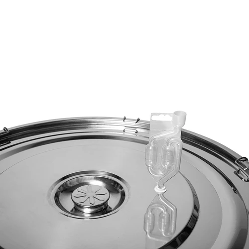 Nerūsējošā tērauda tvertne 161 L ar vāku - 4