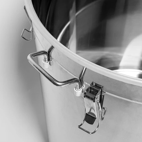 Nerūsējošā tērauda tvertne 161 L ar vāku - 5