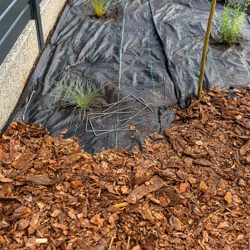 Nerūsējošas U tipa tapas agrotekstilam - 100 gab. - 10