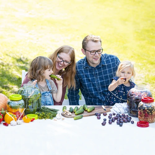 Nesaplīstoša, daudzfunkcionāla burka, 10 L - 5
