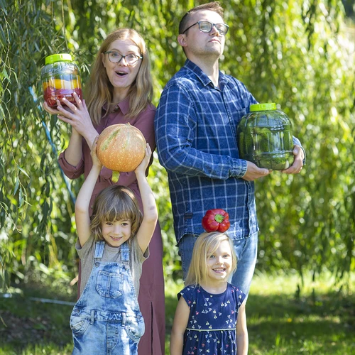 Nesaplīstoša, daudzfunkcionāla burka, 10 L - 3