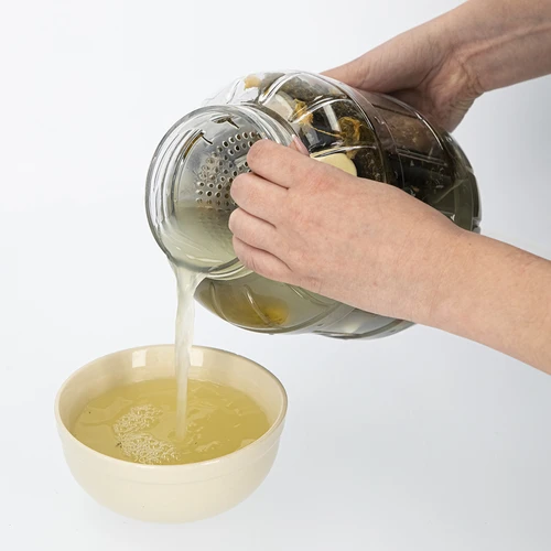 Nospiedējs - siets konservējumiem, skābējumiem un etiķim - burkām fi 100 - 8