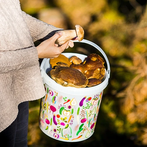 Pārtikas spainis ar vāku 10 L - dārzeņi - 3