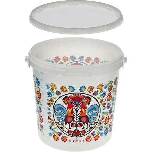 Pārtikas spainis GWIOZDA - ar vāku, 10 L - 5