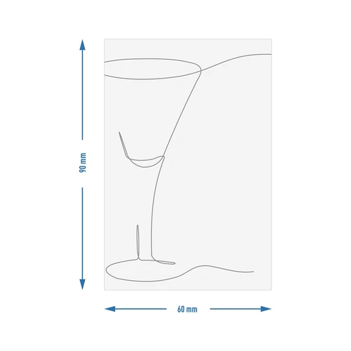 Pašlīmējošas etiķetes 60 x 90 mm pudelēm, uzlējumiem, alkoholam, degvīnam - 20 gab. - 3