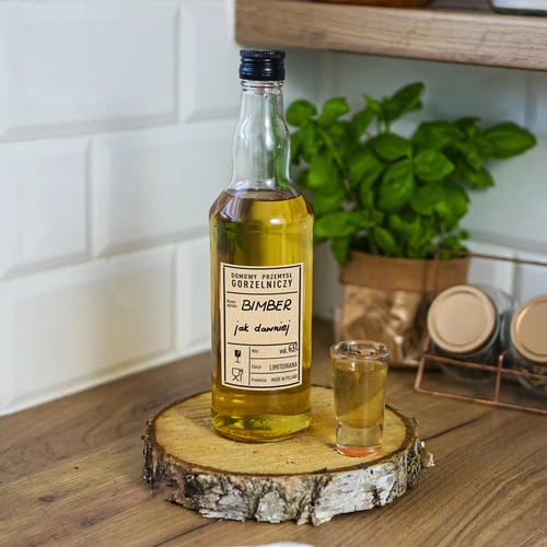 Pašlīmējošas etiķetes 60x90 mm pudelēm, degvīnam, 3 dizaini 20 gab. - 8