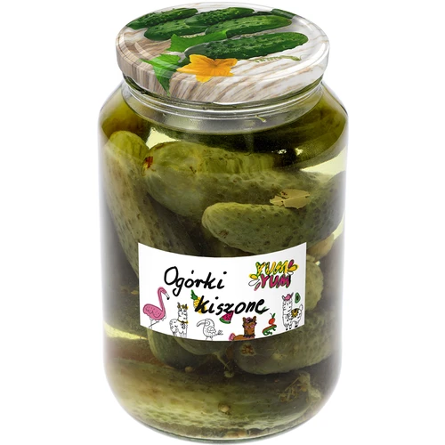 Pašlīmējošas etiķetes, bērnu motīvs, 85/45 mm - 20 gab. - 7