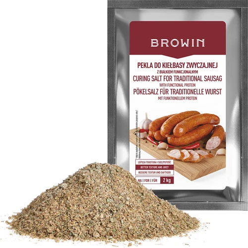 Peklosól - Peklēšanas maisījums parastajai desai, ar funkcionālo olbaltumvielu, 64 g - 5