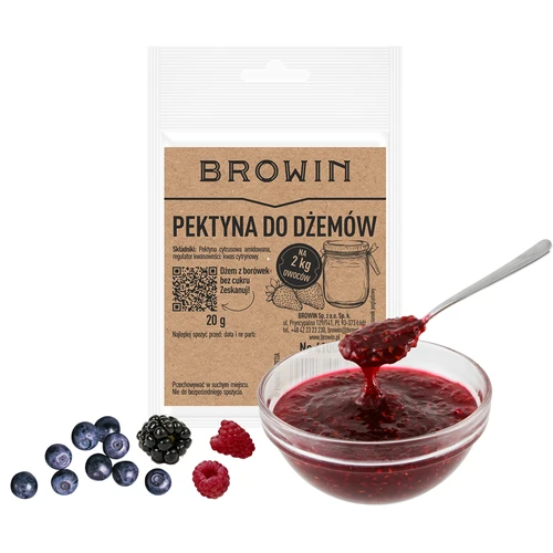 Pektīns džemiem - amidēts citrusaugļu pektīns želejošanai, 20 g - 2