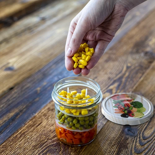 Piespiežamais siets konserviem, skābējumiem un marinējumiem etiķī - burkām fi 82-66 - 4