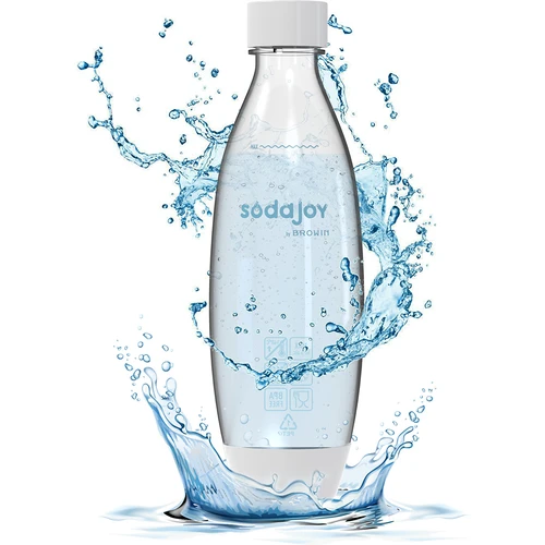 Pudele 1 l gāzētājam ar skrūvējamu vāciņu - 4