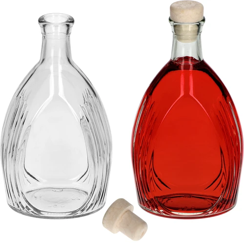 Pudele "Bankietowa" 500 ml, ar korķi - 4