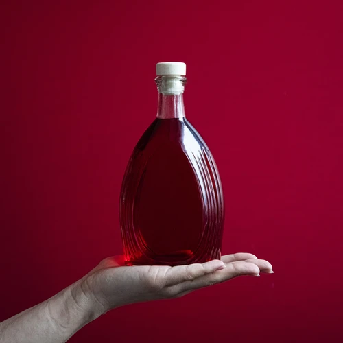 Pudele "Bankietowa" 500 ml, ar korķi - 7