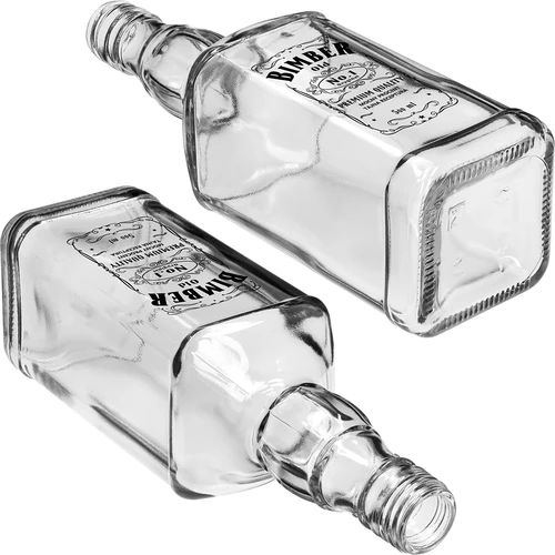 Daniels pudele 500 ml ar skrūvējamu vāciņu, ar apdruku „Bimber OLD”, 1 gab. - 5