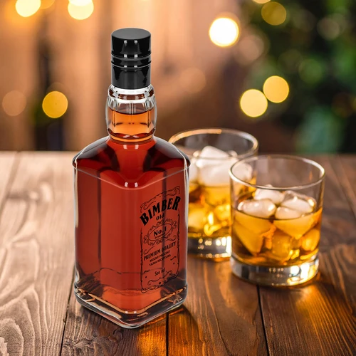 Daniels pudele 500 ml ar skrūvējamu vāciņu, ar apdruku „Bimber OLD”, 1 gab. - 7