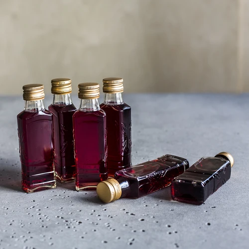 Pudele Flora 100 ml ar skrūvējamu vāciņu fi 28, 8 gab. - 9