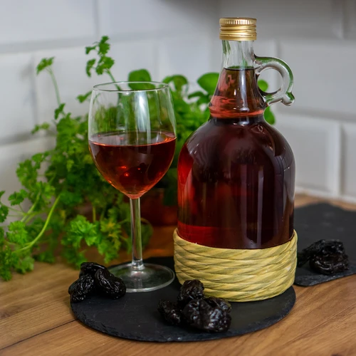 Pudele Gallone 1L pītā apvalkā, ar skrūvējamu vāciņu - 4