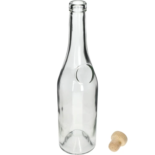 Herbowa pudele 500 ml ar korķi-sēnīti, 1 gab. - 2