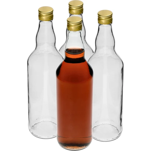 Pudele „Monopol” 700 ml ar skrūvējamu korķi - 4 gab. - 2