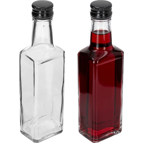 Pudele Receptūra 250 ml ar melnu skrūvējamu vāciņu, 1 gab. - 4