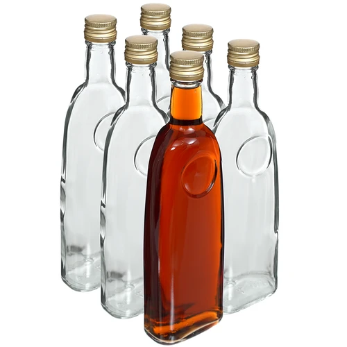 Pudele Staromiejska 500 ml ar skrūvējamu vāciņu, 6 gab. - 2