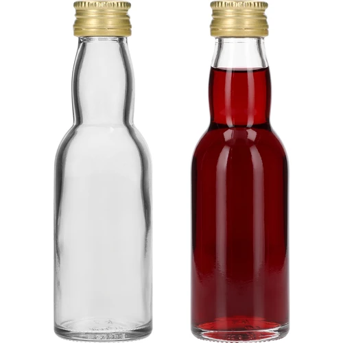 Pudelīte „Mazulis” ar zelta skrūvējamo vāciņu, 40 ml, 10 gab. - 4