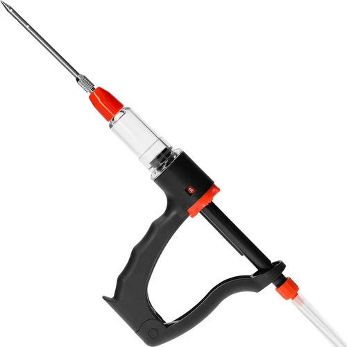 Pusautomātisks gaļas injektors ar adatu komplektu un šļūteni - 3