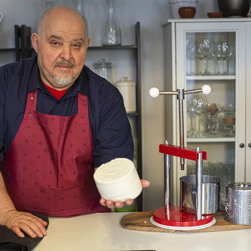 Rāmja tipa augļu prese - no nerūsējošā tērauda, 1,2 l - 2