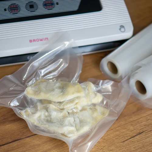 Reljefota cauruļveida plēve — vakuuma iepakotājam, 25 x 600cm - 11