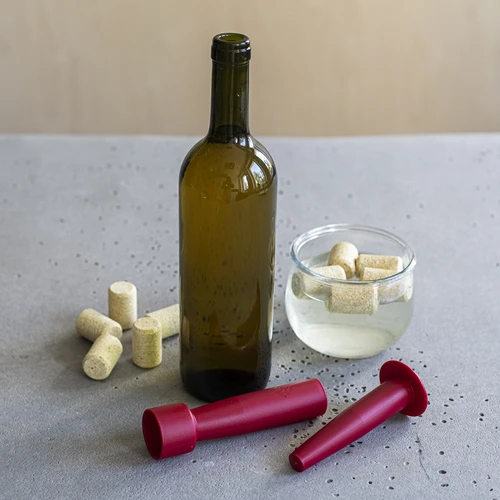 Rokas pudeļu korķētājs - 6