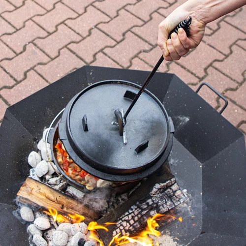 Rokturis/pokeris čuguna katla vai katliņa vākam - 5