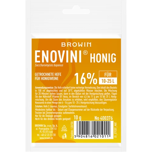 Sausais raugs medusvīniem Enovini HONEY 10 g