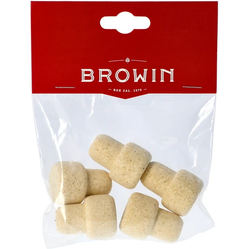 Sēnītes formas korķa aizbāznis, d 19 mm - 5 gab. - 2