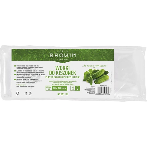 Skābējumu maisi - 130L mucai - 3 gab.