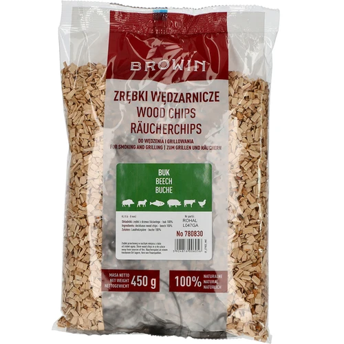 Skaidas kūpināšanai/grilēšanai, dižskābarža, 450 g, kl. 8