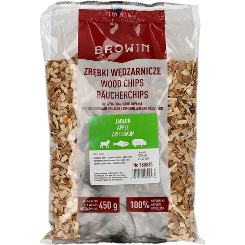 Šķelda kūpināšanai/grilēšanai, ābele, 450 g, 8. klase