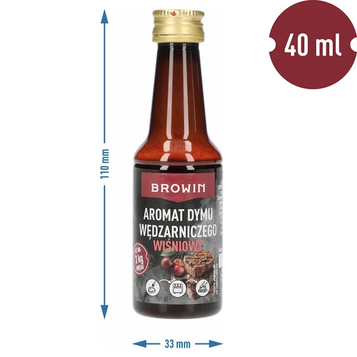 Šķidrais kūpināšanas dūms ar ķirša koksnes aromātu, 40 ml - 3