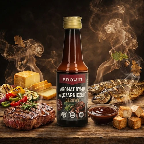 Šķidrais kūpināšanas dūmu aromāts – ozolkoka nots, 40 ml - 4