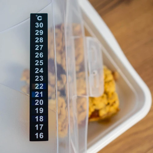 Šķidro kristālu termometrs (+16 °C līdz +30 °C) 13 cm - 5